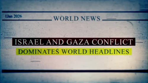 Israel And Gaza Conflict Dominates World Headlines Newspaper Headlines