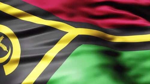 Vanuatu Custom Flag Texture Background