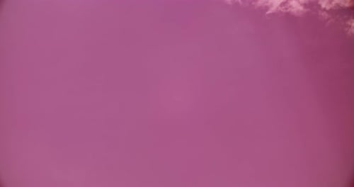 Clouds Moving in Pink Sky Abstract Background Footage