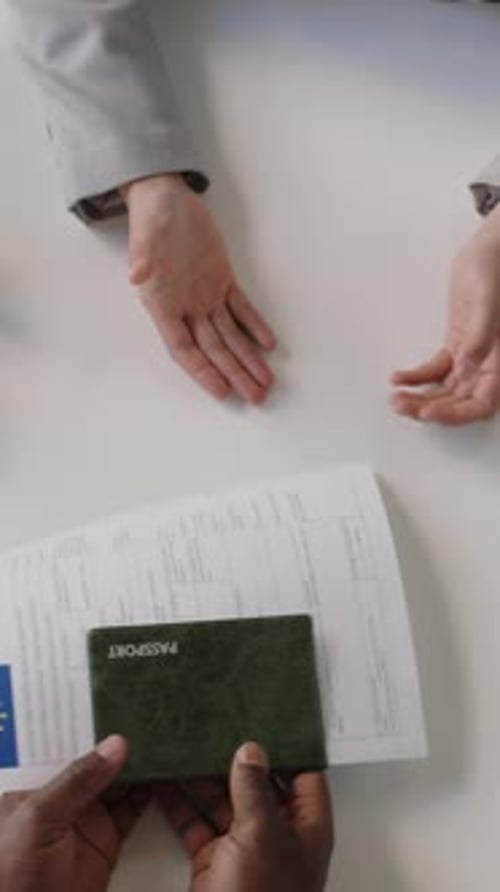Vertical of Visa Interview in EU Embassy
