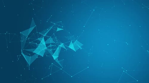 Blue Plexus Technology Background Loop V2