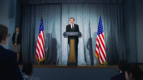 President of USA Answers Journalists Questions