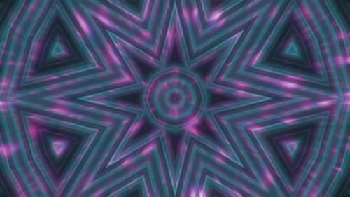 Vibrant VJ Loop Neon Abstract Background