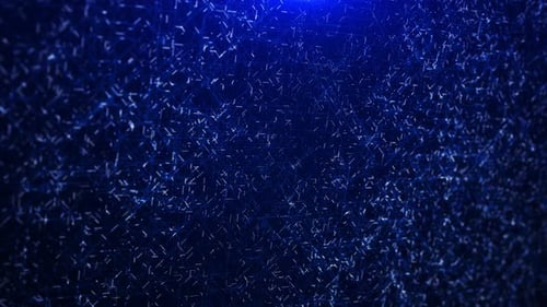 Futuristic Digital Network Connections Animated Background