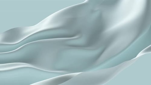 Abstract Light Blue Surface Rippling Slowly