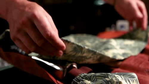 the bartender prepares a cocktail at the bar