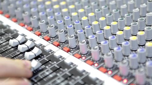 Audiomixer at Studio