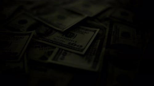 Close Up Shot of United States Hundred Dollar Bills