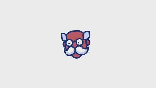 Animiertes Opa-Symbol