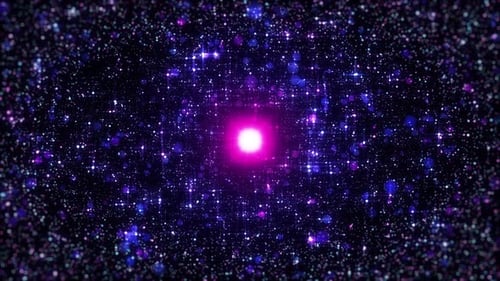 Boucle de tunnel de danse Vj colorée