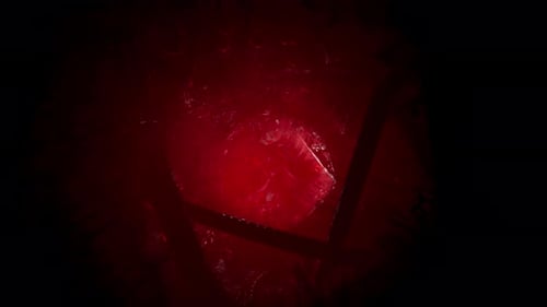 Voodoo Horror with Red Tentakles