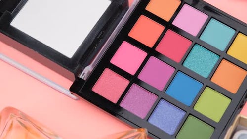 makeup cosmetic rotating