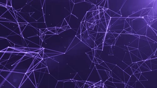 Abstract Plexus Network Connections Background Loop