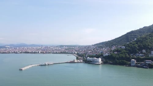 Ordu City and Black sea