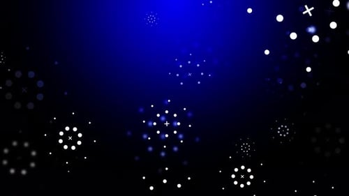 Technology Blue Background Loop