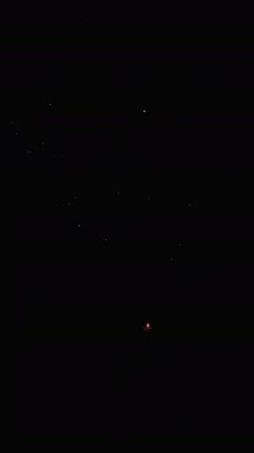 Vertical video. Festive Fireworks in the Black Sky, Slow Motion.