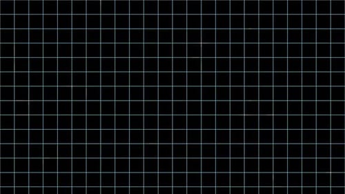 Interface Collection: Loop in of gleaming of a grid on a dark background