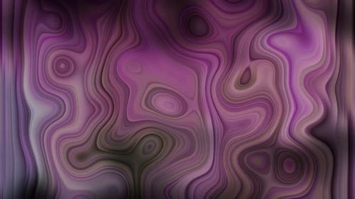 Abstract Purple Flowing Shapes Fluid Animated Background