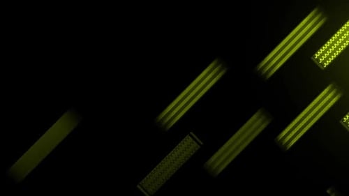 Dynamic ribbon unfurls across dark background with subtle glow