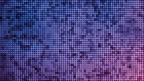 Абстрактный фиолетовый и синий градиентный фон с дизайном движущихся кругов