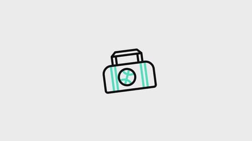 Icono animado de bolsa