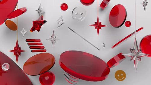 Abstract Glass Background