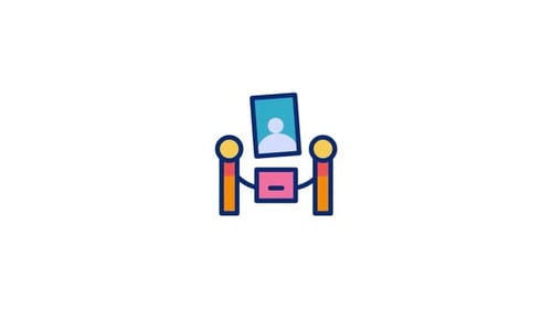 Exhibition Animated Icon