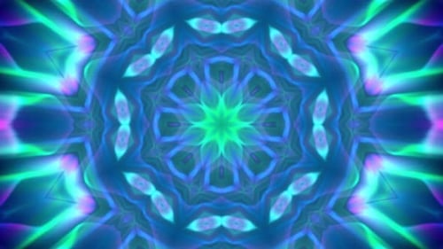 Vibrant Neon Pattern Animation Background