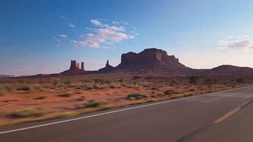 Enjoy a Breathtaking Drive Through Monument Valley in Stunning Video