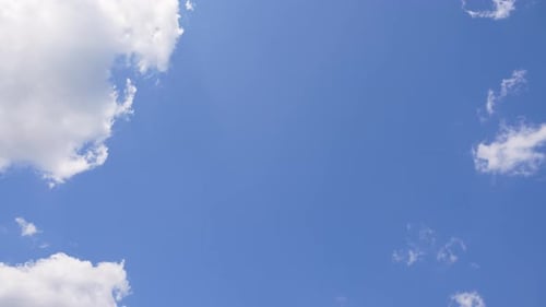 Sky with Clouds. Timelapse Cloudy Sky.