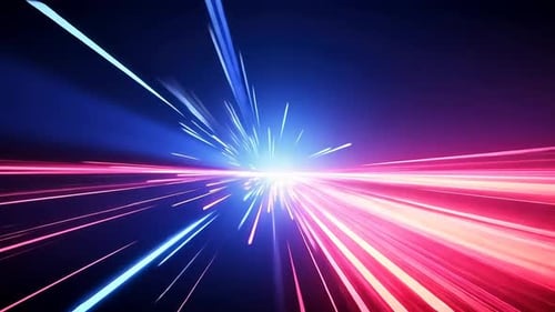 Abstrakte Geschwindigkeitslinien, lebendige Farben
