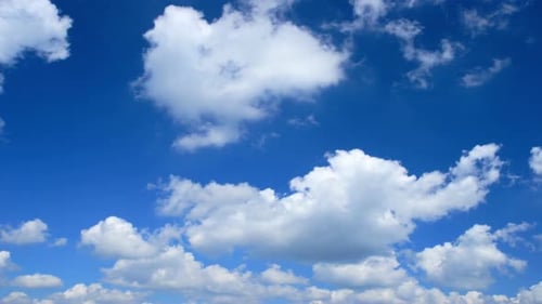 Blue Sky, Sky, Clouds