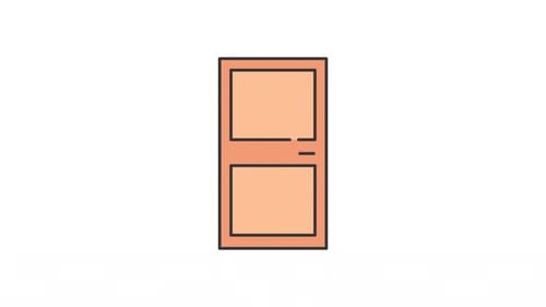 Door icon animation