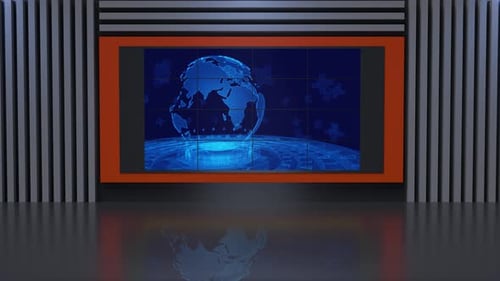 3D Virtual TV Studio News