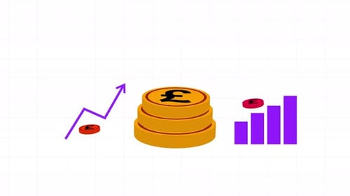 Modern Infographic Animation of Financial Growth