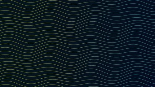Abstract Wavy Lines Gradient Loop Background