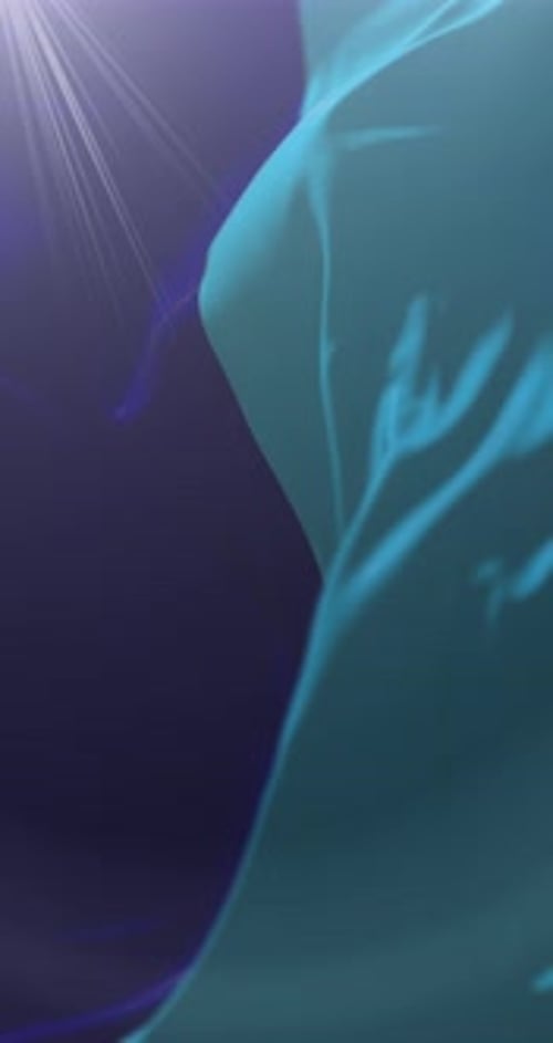 Abstract Flowing Wave Vertical Background Animation