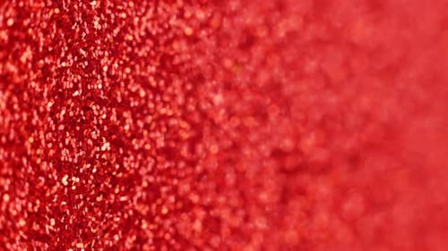 Papel pintado rojo con purpurina brillante en movimiento, perfecto para Navidad, Año Nuevo o cualquier otro fondo festivo