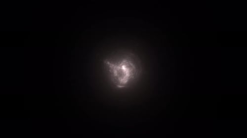 Abstract Pulsating Light Particles Background Loop