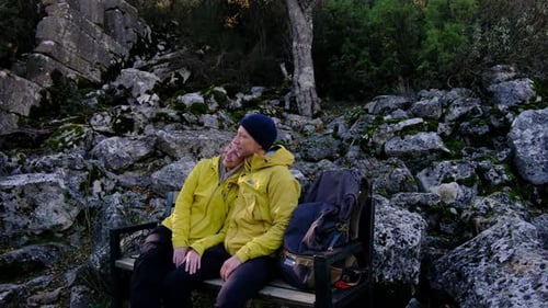 Couple Exploring Termessos Ruins in Turkey