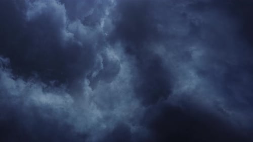 Dark Stormy Clouds in the Sky