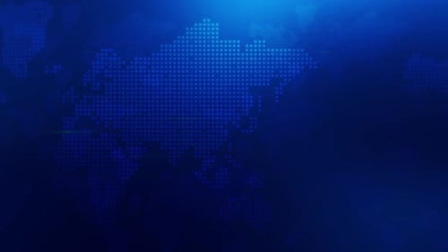 Blue News Background Loop