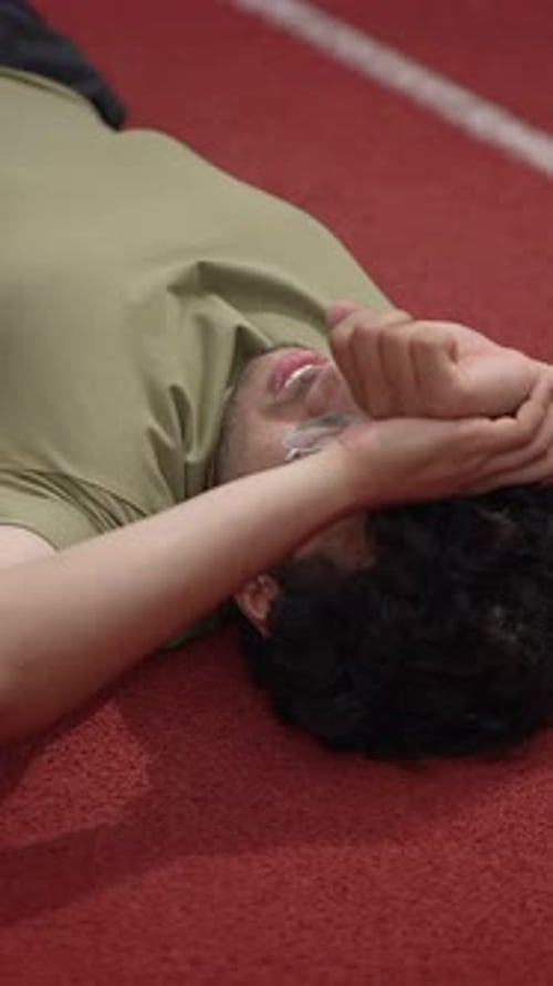 Take a Moment to Reflect While Sitting Quietly on the Floor Embracing Tranquility and Peace