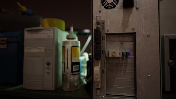 Old Computers From the 80s in an Abandoned Computing Center ...