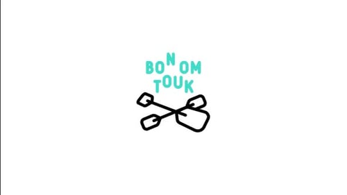 Sketch Paddle Logo Reveal with Animated Text