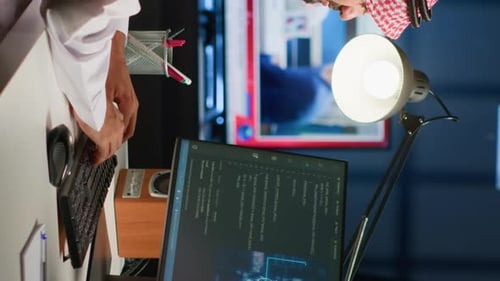 Vertikaler Video-Freelancer aktualisiert neuronale Netzwerke