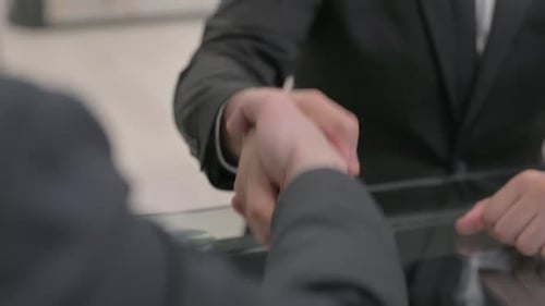 Close up of Handshake at Meeting