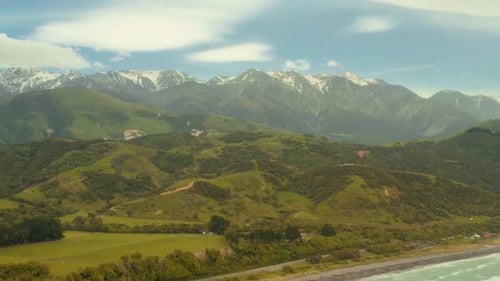 folhas, estrada, madeira, rodovia, tráfego, viagem, árvore, drone, rota, sinuoso, planta, estrada, outono,