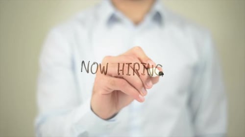 Jetzt einstellen, auf transparentem Bildschirm schreiben