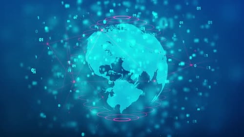 Numerical database of the digital business world of the future